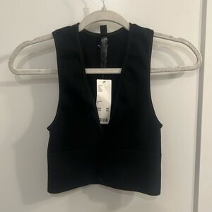 Urban Outfitters Out From Under deep v crop top